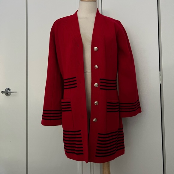 Sweater Bee Banff Sweaters - Vintage Cardigan sweater sz M